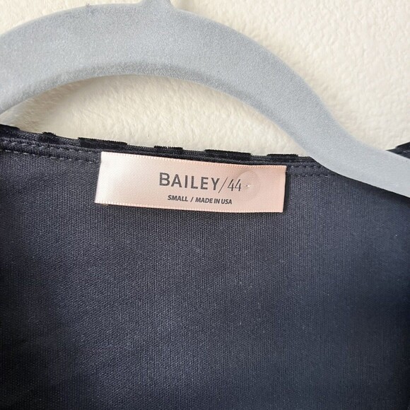 NWT Bailey 44 Agnes Dress Black $248 Women's Small - Picture 4 of 5